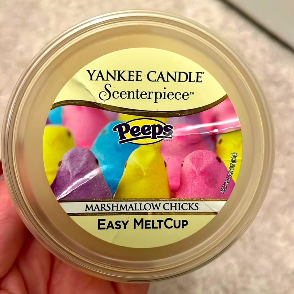Yankee Candle “Scenterpiece” Marshmallow Chicks Easy MeltCup